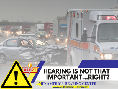 Hearing is not that important..Right?