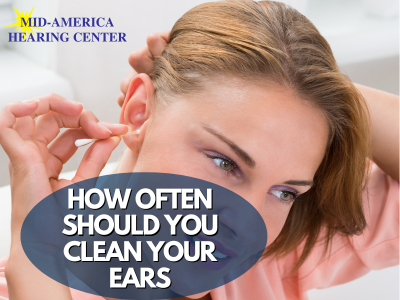 How often should you clean your ears?
