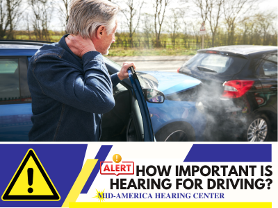 How important is hearing for driving?
