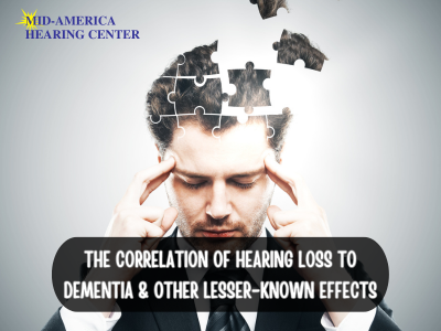 The correlation of hearing loss to dementia & other lesser-known effects
